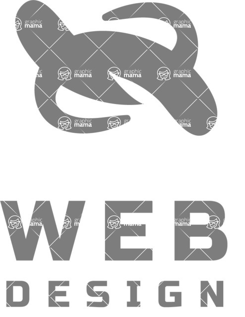 Business Logo Templates - vector graphics in a pack from GraphicMama - IT Business Vector Logo Design